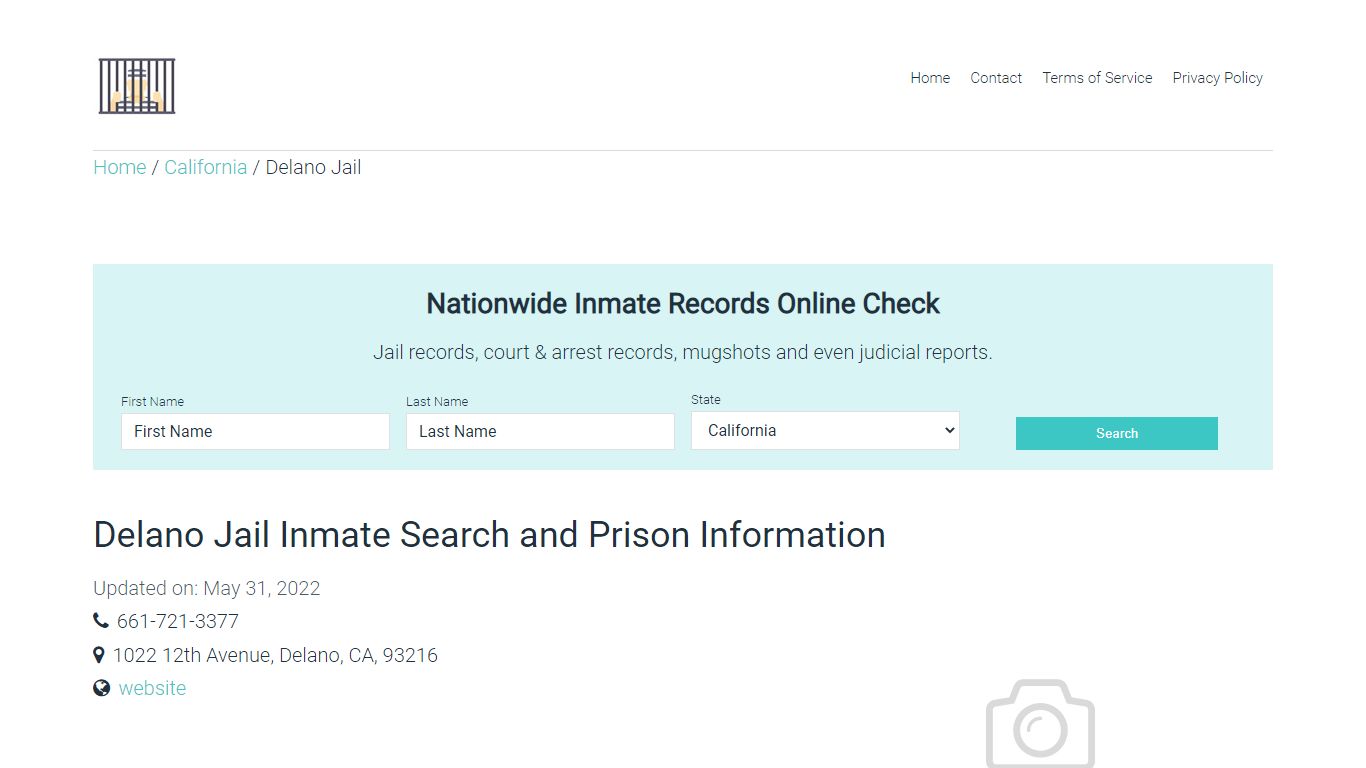 Delano Jail Inmate Search and Prison Information - Shoshone County, Idaho